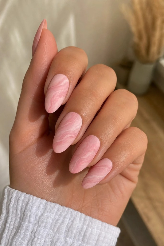 Матовый розовый кварц: текстурный мрамор (Rose Quartz Velvet Marble)