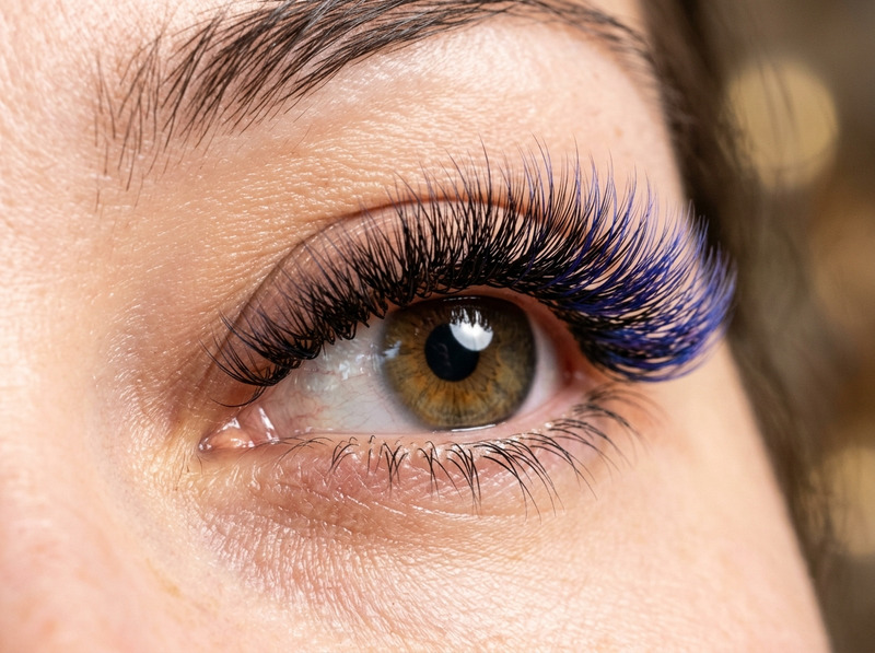 Сапфировый цветной акцент (Sapphire Ombre)